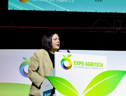 Hoy, en Málaga, en la inauguración del congreso Expo Agritech 4.0 