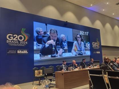 Reunión de ministros de Agricultura del G-20, en Brasil 