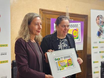 Hoy, en la presentación del cupón de la ONCE por el Día nternacional de las Mujeres Rurales foto 2