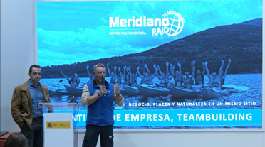 Antonio de la Rosa y José María Díaz Martínez, socios de MeridianoRaid y CicloLodge Experience