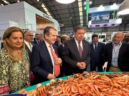 Hoy, en Vigo, en la feria Conxemar foto 4