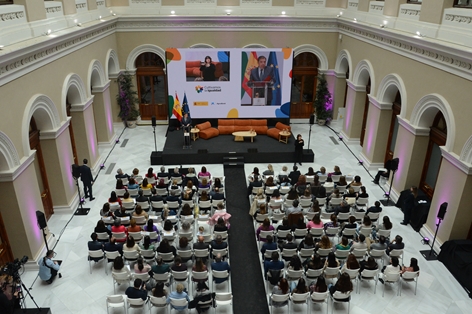 Hoy, en la inauguración de la jornada “Cultivamos la igualdad” foto 2