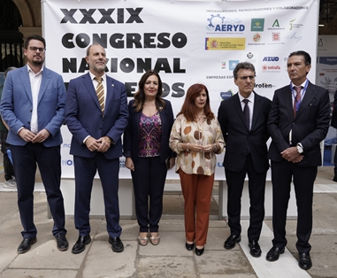 En la inauguración del Congreso Nacional de Riegos en Úbeda (Jaén) foto 2