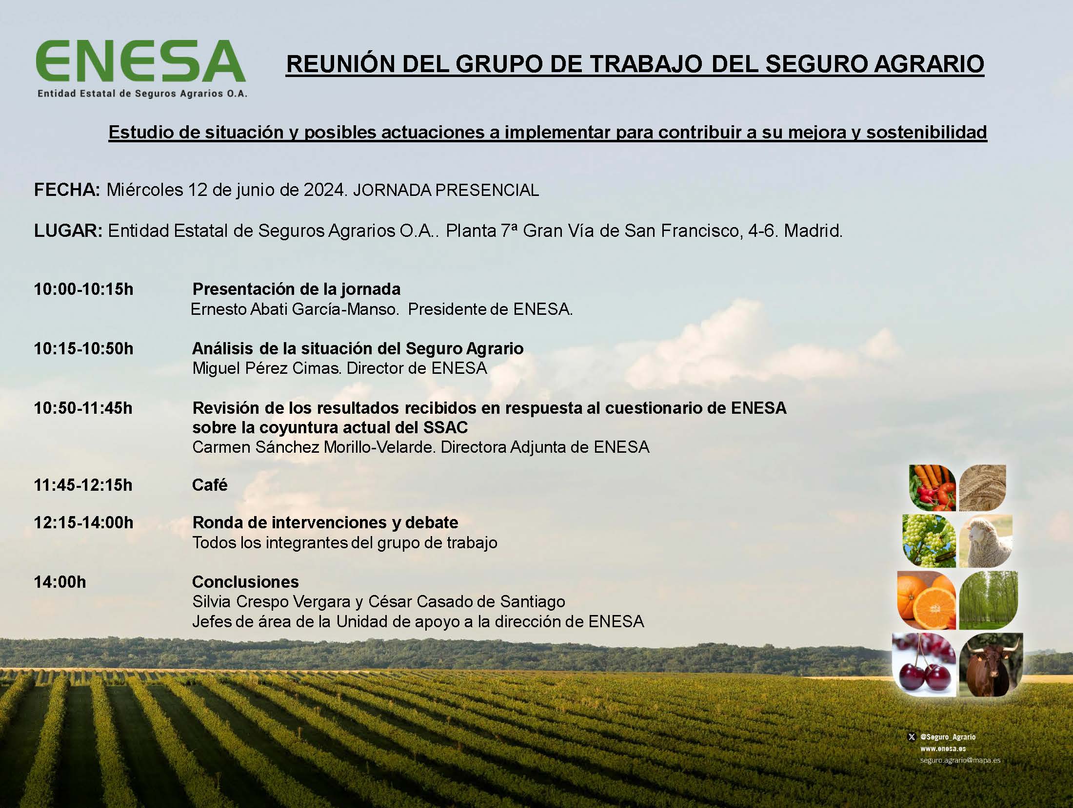 presentación jornada GT SEGURO AGRARIO