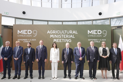 Hoy, en la reunión de ministros de Agricultura de MED9 en Chipre 