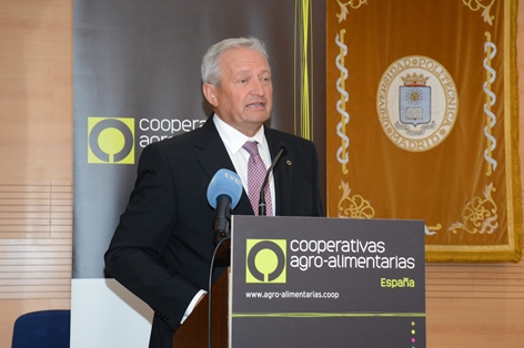 Hoy, en la clausura de la asamblea general de Cooperativas Agroalimentarias de España   foto 10