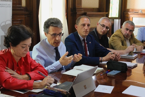 Hoy en Lleida, en la sede de la Subdelegación del Gobierno 