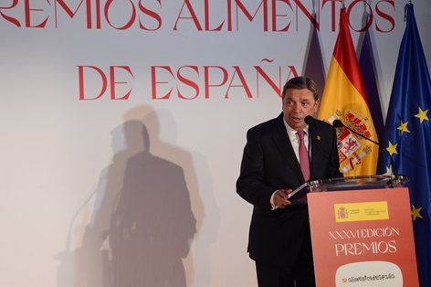 Hoy, en la entrega de la XXXVI edición de los premios Alimentos de España foto 2