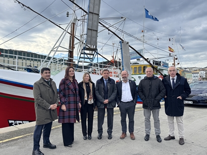 Hoy, en el centenario de la cofradía de pescadores de Burela 
 