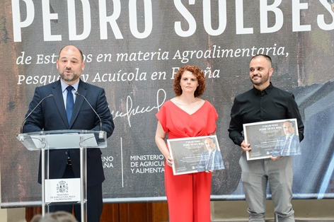 En la entrega del I Premio Pedro Solbes Mira de estudios en materia agroalimentaria, pesquera y acuícola foto 9