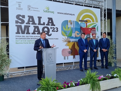 Hoy, en la inauguración de Salamaq 2023 foto 2