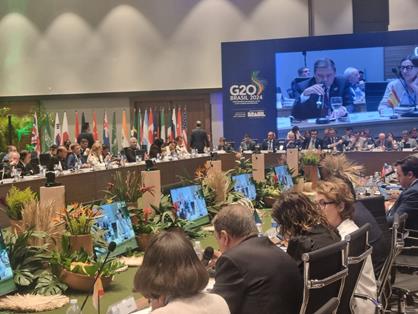 Reunión de ministros de Agricultura del G-20, en Brasil foto 2