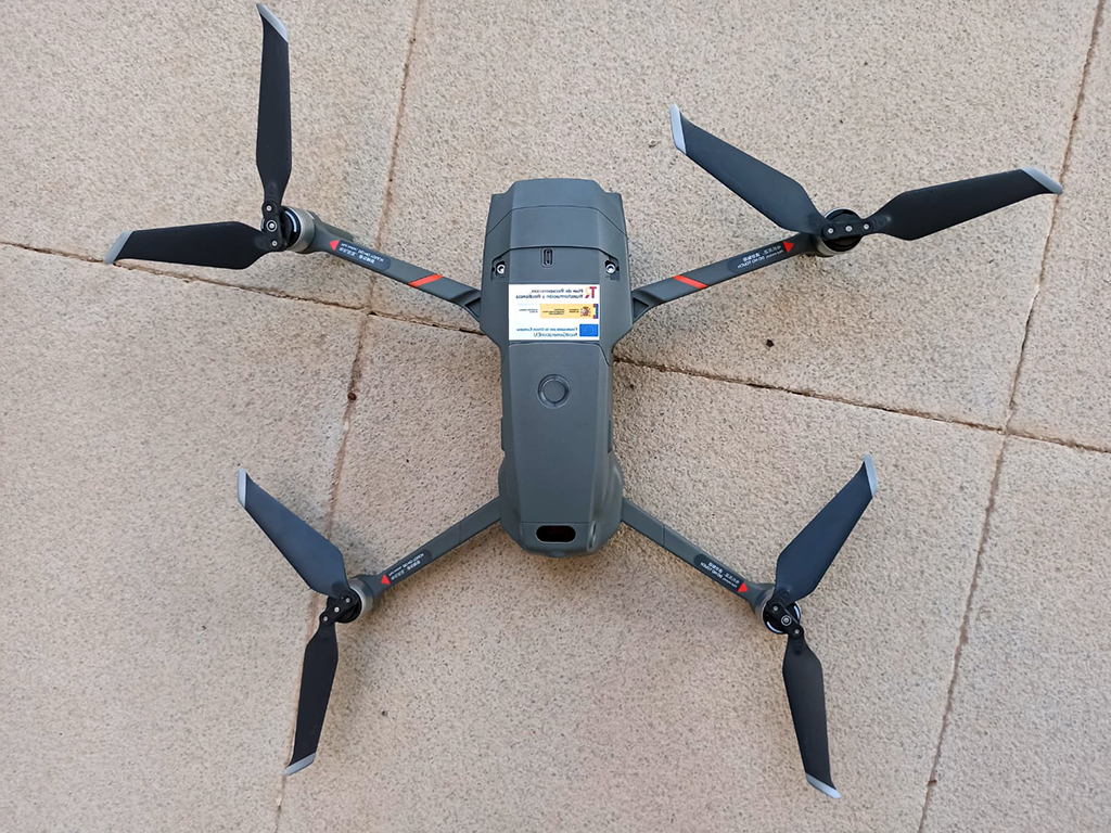 Dron para trabajos de la SGP