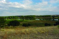 Vista panorámica del río