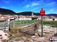 Ascenso por el encinar que tapiza las faldas del Monte Hornillos