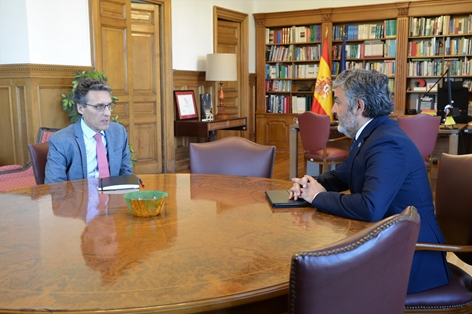 El secretario general de Agricultura y Alimentación se reúne con el consejero de Medio Rural y Cohesión Territorial del Principado de Asturias

 foto 3