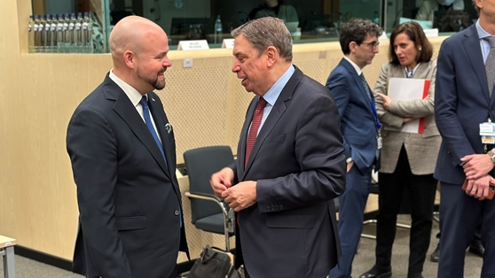 Reunión del Consejo de ministros de Agricultura y Pesca de la UE foto 2