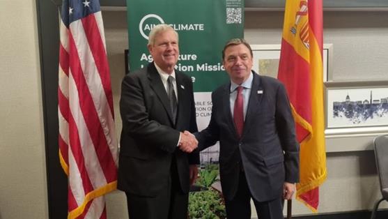 Ayer, en Washington D.C., en la conferencia internacional Agriculture Innovation Mission (AIM) for Climate foto 3